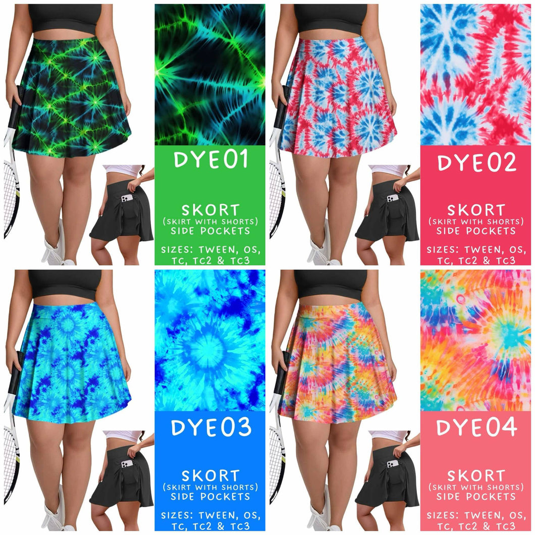 Buy #2839- Pre Order Skorts