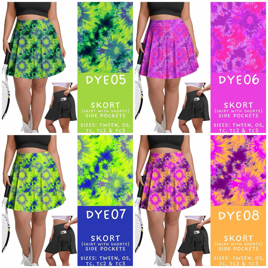 Buy #2839- Pre Order Skorts