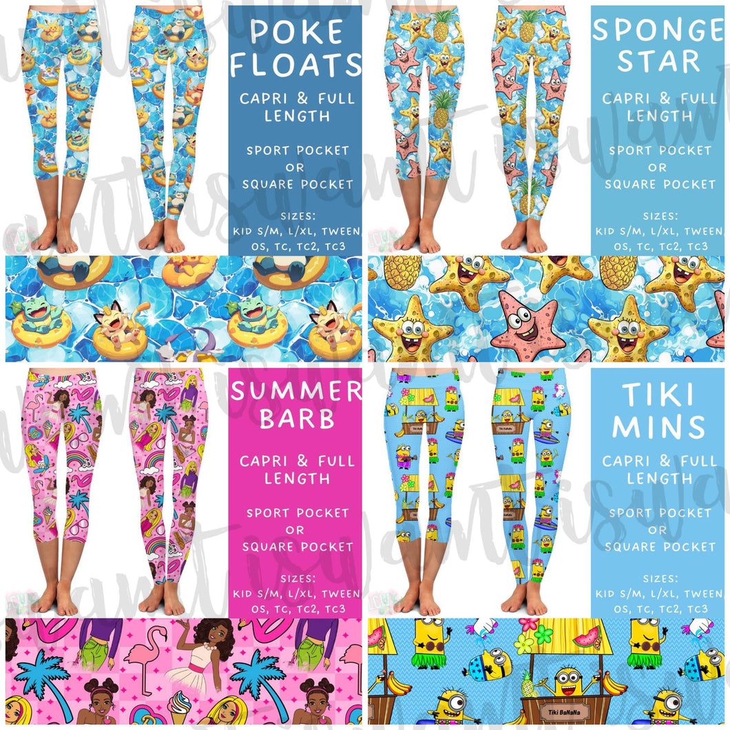 Buy #2831- Pre Order Capris & Leggings