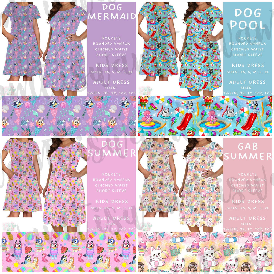 Buy #2834- Pre Order Dresses