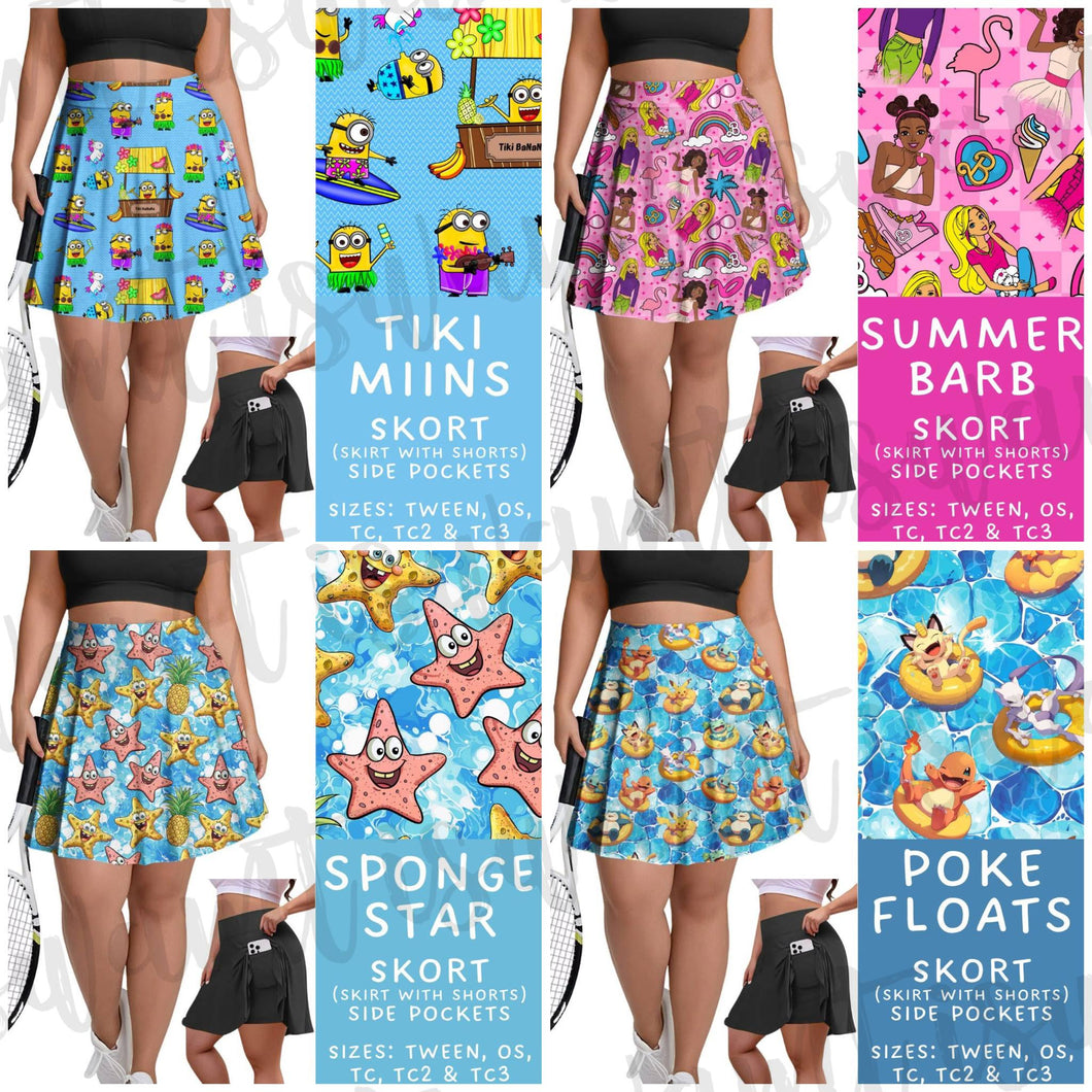Buy #2833- Pre Order Skorts